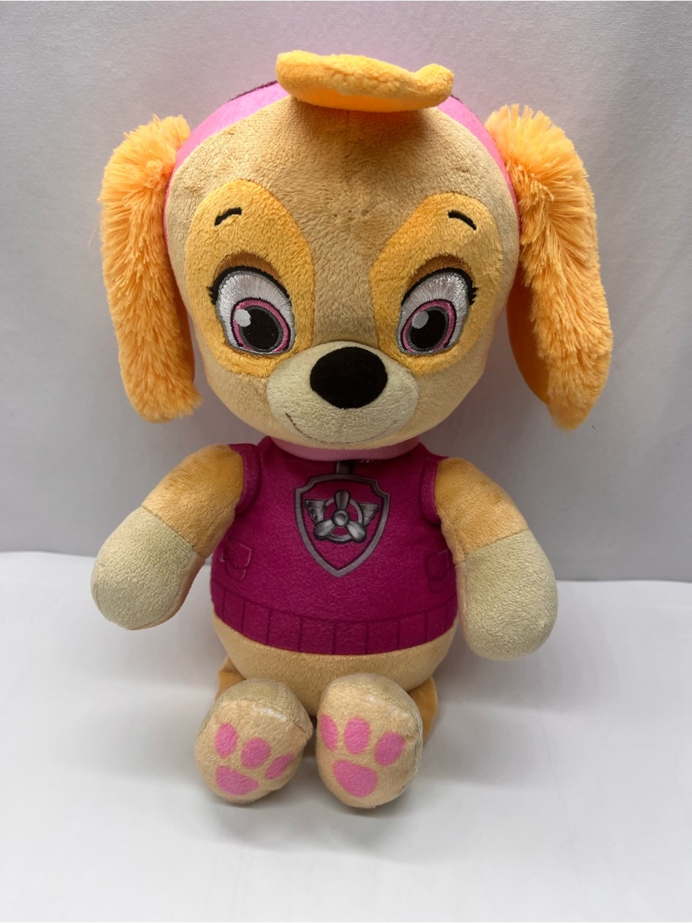 Paw Patrol Skye Plush Toy in Pink and Tan